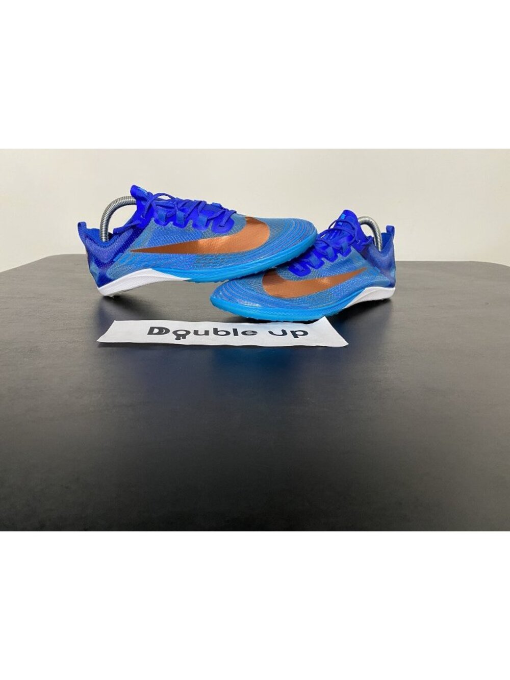 Nike Zoom Victory 5 XC Track Cross Blue Gold White Size 13 Spikes Included